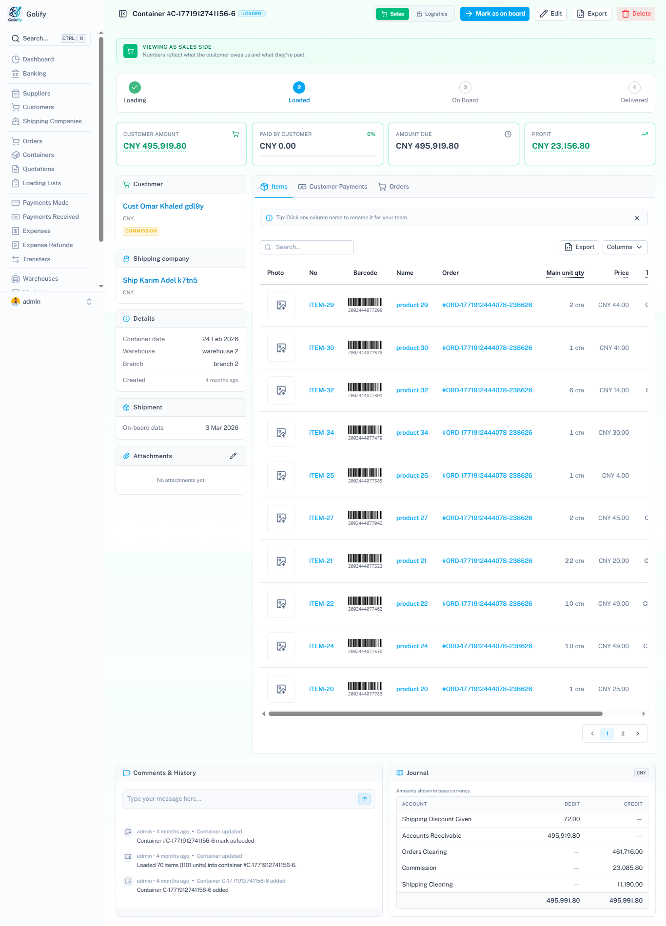 The full container workflow, end to end