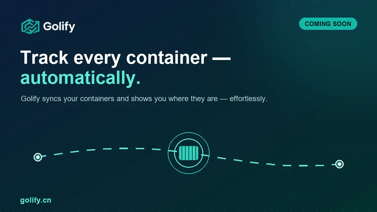 Track every container, automatically 🛰️